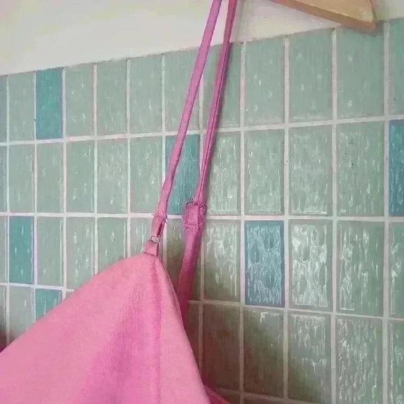 Zara Plus Size Short Strap Dress with Built in Shorts Barbie Pink - Picture 4 of 15